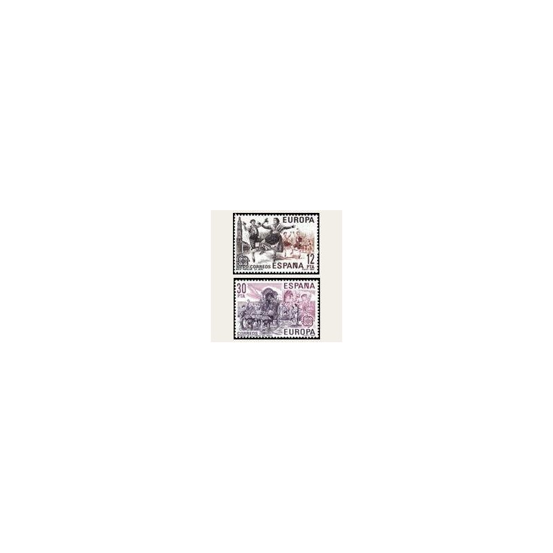 1981 España. Europa CEPT. (Edif.2615/16) **