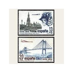 1981 España. Correo Aéreo. (Edif.2635/36) **