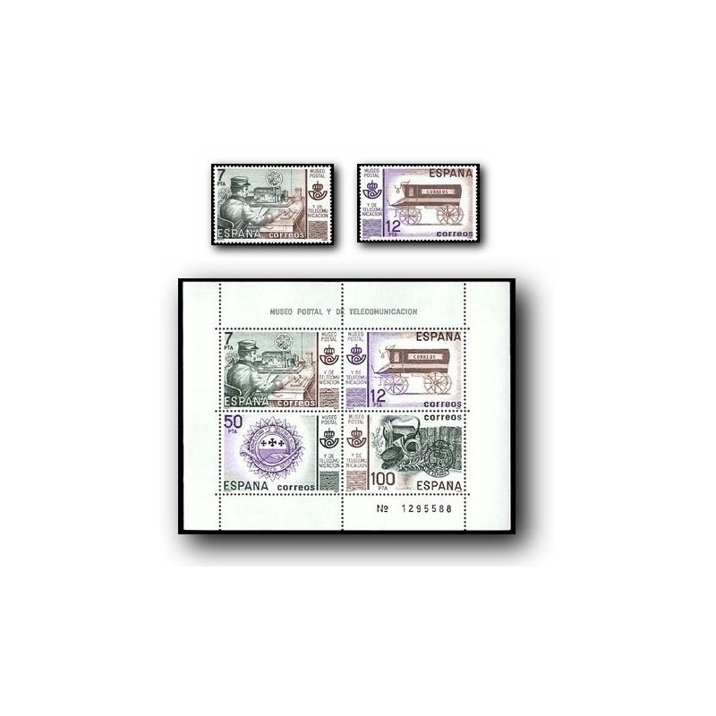 1981 España. Museo Postal. (Edif.2637/41) **