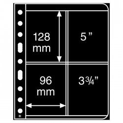 Hojas negras VARIO 2ST Leuchtturm para tarjetas...