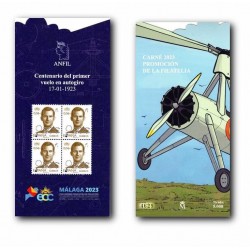 2023 Carné Promoción de la Filatelia ECC Málaga