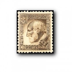 1934 Sellos de España 680 *. Santiago Ramón y Cajal.