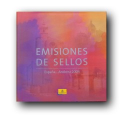 Libro Oficial de Correos Sellos de España y Andorra 2004...