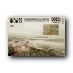 2022 Prueba Filatélica Oficial 163. EXFILNA IRÚN 2022