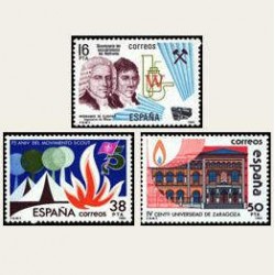 1983 España. Grandes Efemérides (Edif.2715/17) **