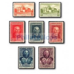 1930 Sellos de España 559/565 **. Descubrimiento de América.
