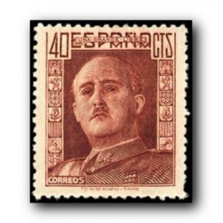 Sello de España 953 General Franco