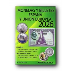 Catálogo de monedas y billetes Guerra 2026