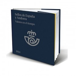 Libro Oficial de Correos Sellos de España y Andorra 2025...