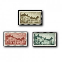 1955 Sellos de Guinea 347-349**. Tratado de El Pardo