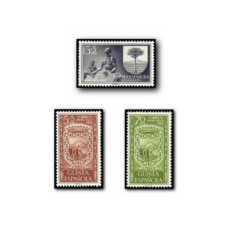 Sellos de Guinea Española 362-364