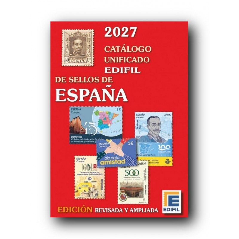 Catálogo de sellos Edifil 2027