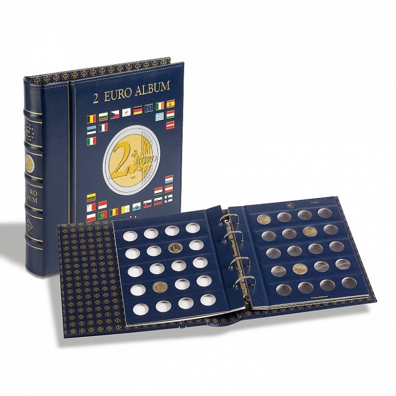 Álbum para monedas de 2 euros con hojas - Vista