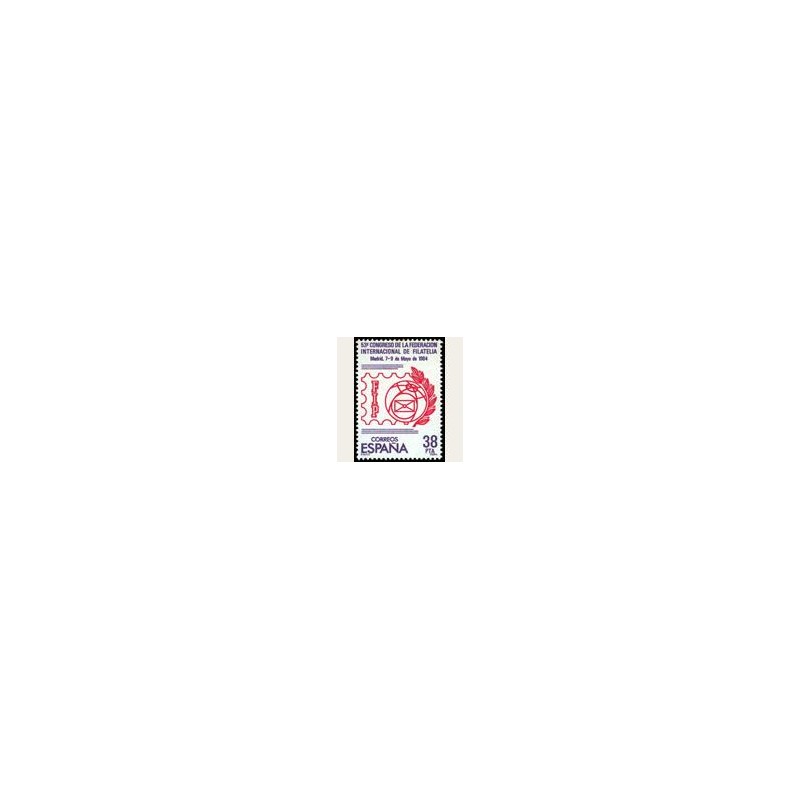 1984 España. Federación Inter. de Filatelia (Edif.2755) **