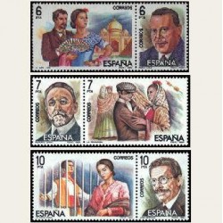 1984 Sellos de España. Maestros de la Zarzuela **