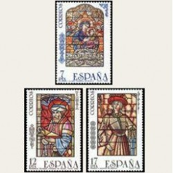 1985 España. Vidrieras. (Edif.2815/17) **