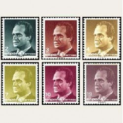 1986 España. S.M. D. Juan Carlos I. (Edif.2829/34) **