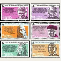1986 España. V Cent. Des. de América. (Edif.2860/65) **