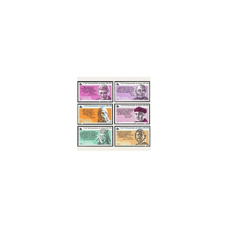 1986 España. V Cent. Des. de América. (Edif.2860/65) **