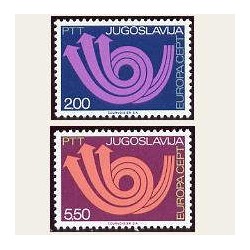 1973 Yugoslavia. Europa CEPT (Yver.1390/91) **