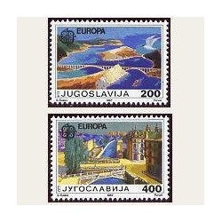 1987 Yugoslavia. Europa CEPT (Yver.2098/99) **