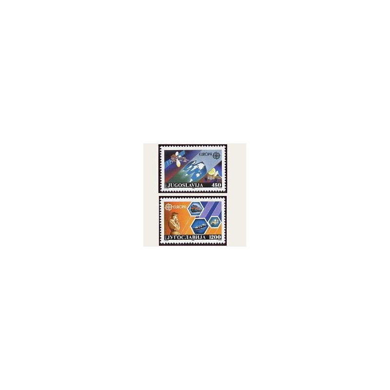 1988 Yugoslavia. Europa CEPT (Yver.2151/52) **