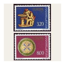 1976 Yugoslavia. Europa CEPT (Yver.1524/25) **