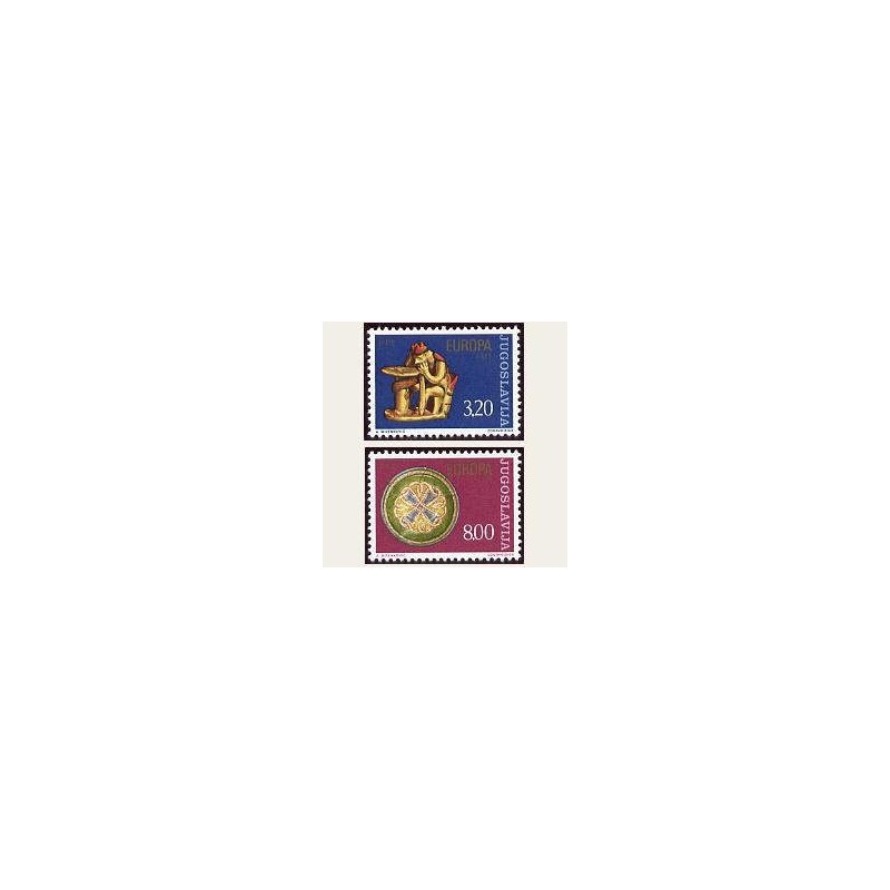 1976 Yugoslavia. Europa CEPT (Yver.1524/25) **