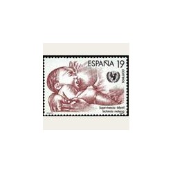 1987 España. Supervivencia Infantil. (Edif.2886) **