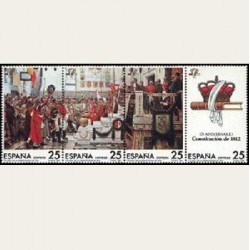 1987 Sellos de España. Constitucion de 1812. **