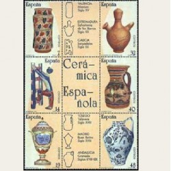1987 España. Artesanía. Cerámica. (Edif.2891/96) **