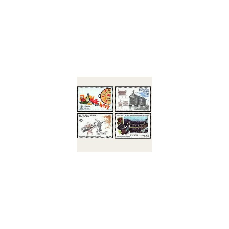 1988 España. Turismo. (Edif.2935/38) **