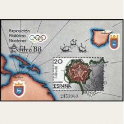 1988 España. EXFILNA '88. (Edif.2956) **