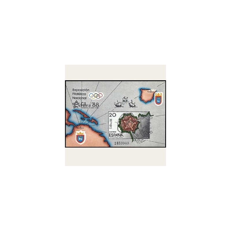 1988 España. EXFILNA '88. (Edif.2956) **