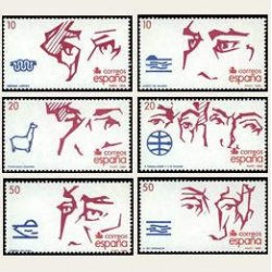 1988 España. V Cent. del Descubrimiento de América (Edif.2969/74