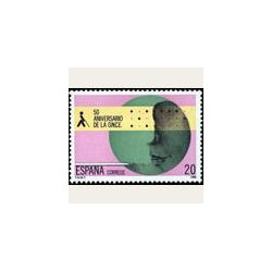 1988 España. 50º Aniv. de la ONCE. (Edif.2985) **
