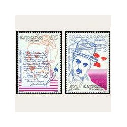 1989 España. Centenarios de Personajes. (Edif.3013/14) **