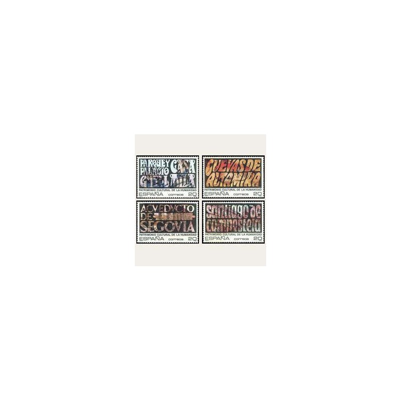 1989 España. Patrimonio de la Humanidad. (Edif.3038/41) **