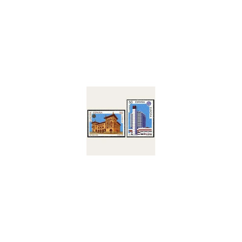 1990 España. Europa CEPT. Establecimientos Postales. (Edif.3058/