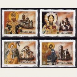 1990 Yugoslavia. Obras de Arte (Yver.2319/22) **