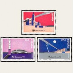 1992 España. XXV Olimpiada Barcelona '92 (Edif.3215/17) **
