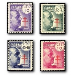 1940 España. Pro-Tuberculosis. Edif.936/39 **