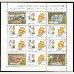 2001 España. Copa S.M. el Rey de Fútbol. Minipli. (Edif.MP-75)**