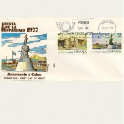1977 SPD España. Hispanidad '77-Guatemala. Edif.2439/2442