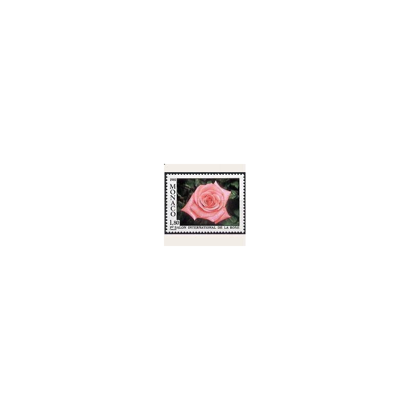 1981 Mónaco. Salón Inter. de la Rosa. (Yvert.1297) **