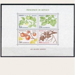 1981 Mónaco. La Cuatro Estaciones del Caqui. (Yvert.HB-20) **