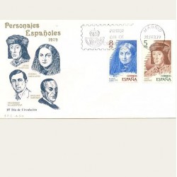 1979 SPD España. Personajes Españoles. Edif.2512/15