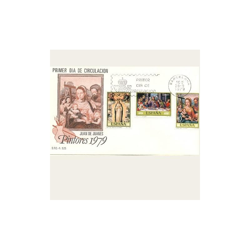 1979 SPD España. Juan de Juanes. Edif.2537/42