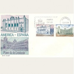 1979 SPD España. América-España Monumentos. Edif.2544/45