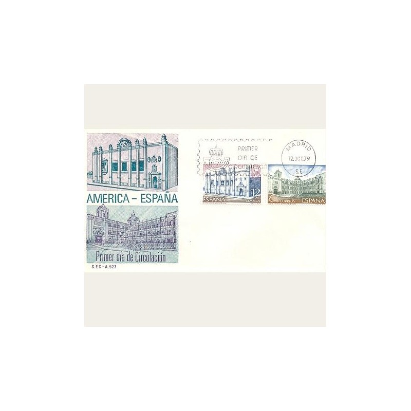 1979 SPD España. América-España Monumentos. Edif.2544/45